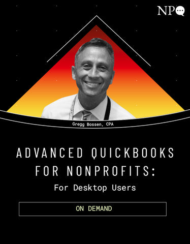 Advanced QuickBooks for Nonprofits 2024 - Desktop users