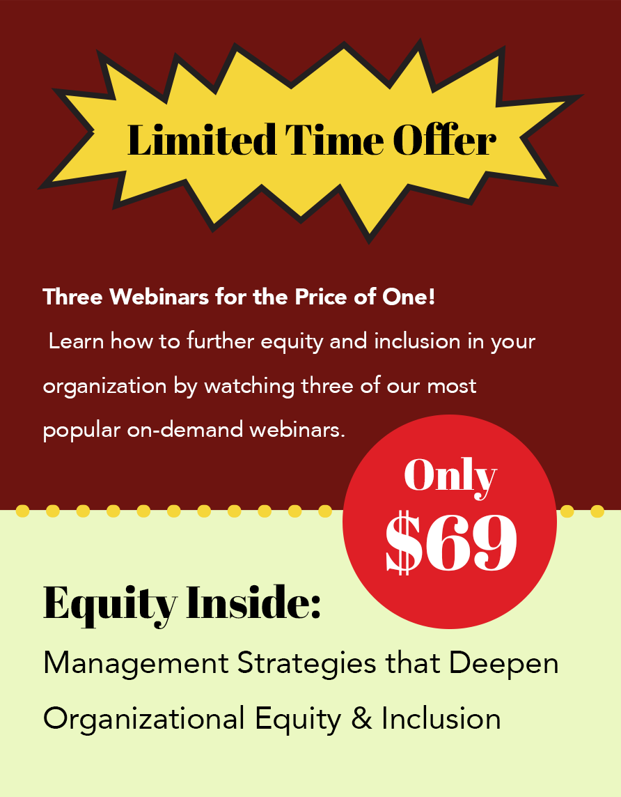 Equity Inside: Management Strategies that Deepen Organizational Equity & Inclusion