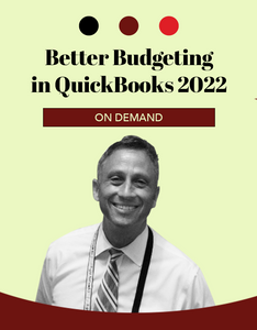 Better Budgeting in QuickBooks 2022 for ONLINE Users