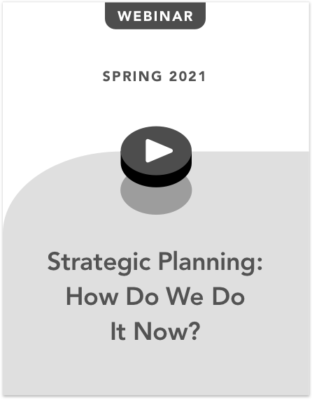 Strategic Planning: What Now?
