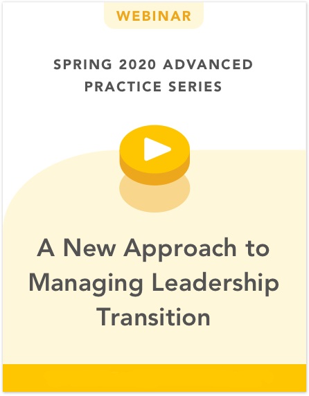 A New Approach to Managing Leadership Transition