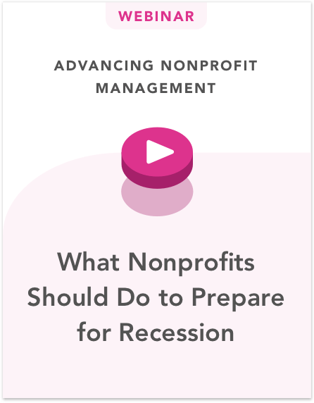 What Nonprofits Should Do to Prepare for Recession